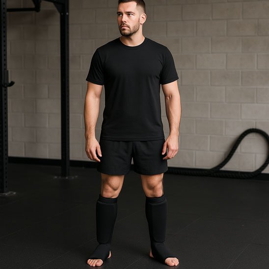 Protege tibia boxe