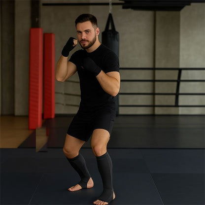 Protege tibia boxe